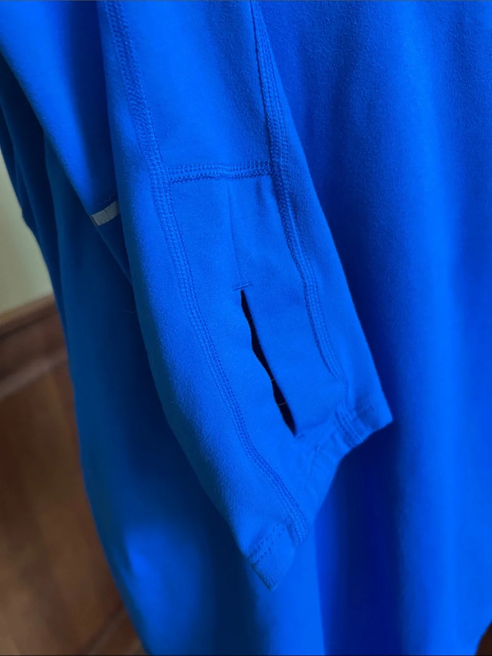 Nike Royal Blue Quarter-Zip Performance Pullover long sleeve shirt men’s large